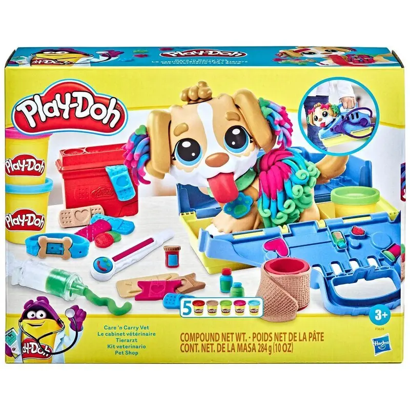 Play-Doh Care 'N Carry Vet Clinic Playset 1