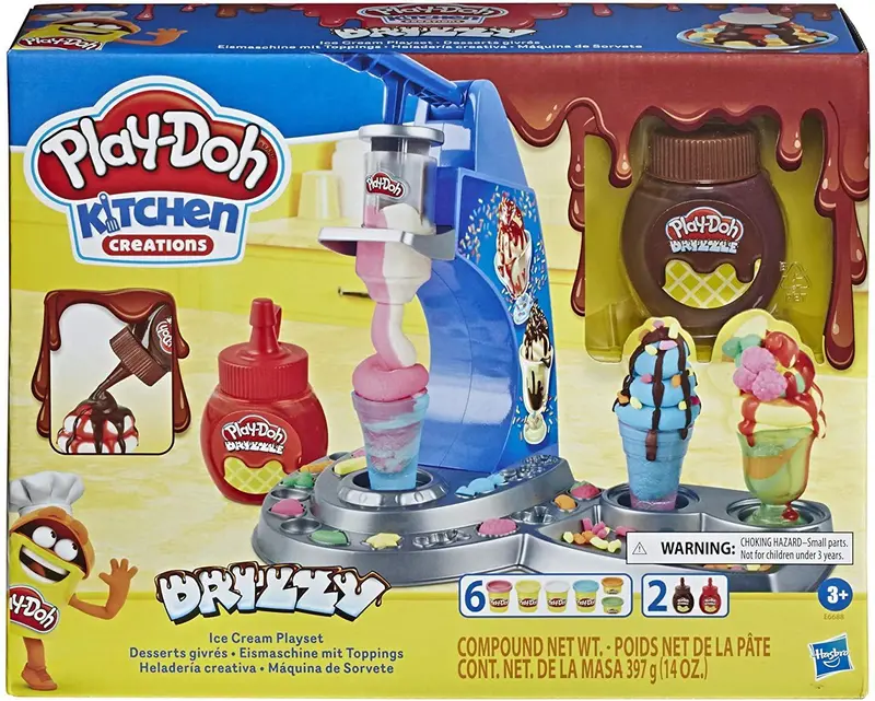 Play-Doh Drizzy Ice Cream Playset 1