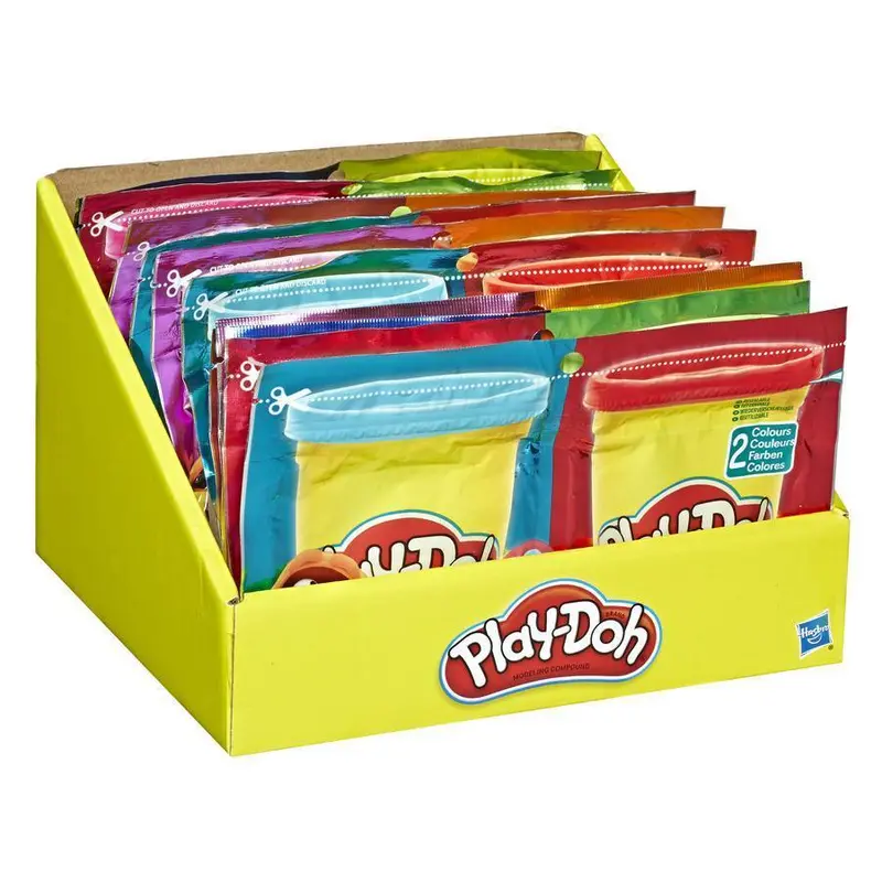 Play-Doh Grab & Go Soft Pack – Dual-Color Assortment For On-The-Go Creativity 1