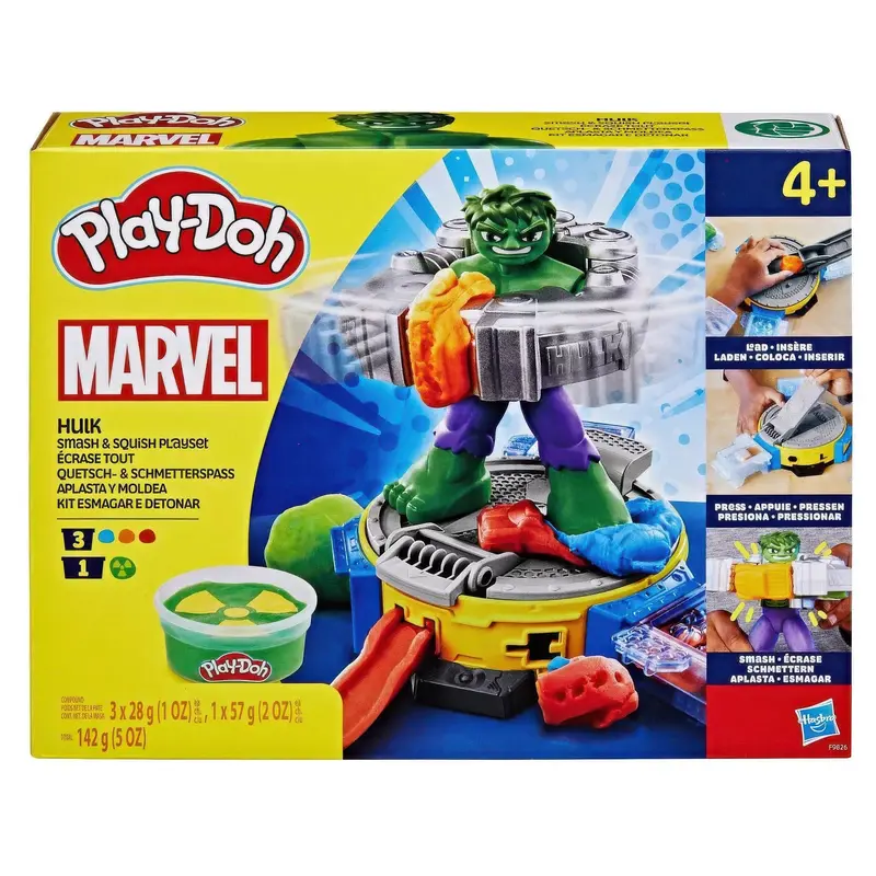 Play-Doh Hulk Smash & Squish Playset 1