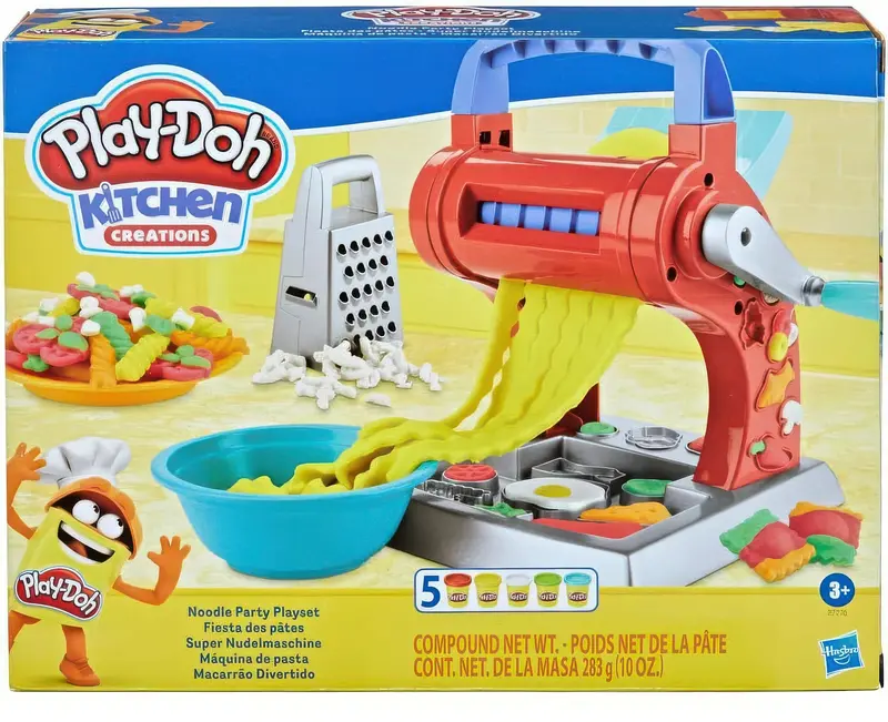 Play-Doh Kitchen Creations Noodle Party Playset With Accessories 1