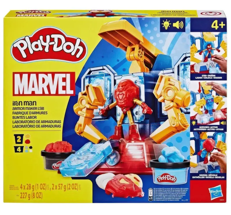 Play-Doh Marvel Iron Man Armor Maker Lab Kit 1