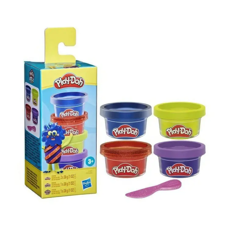 Play-Doh Mini Color Pack Set – Theme 2: Fun-Sized Modeling Kit 1