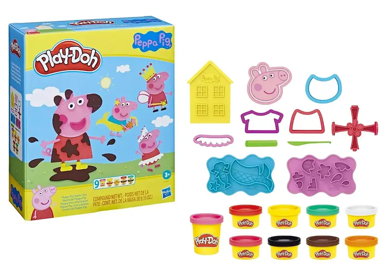 Play-Doh Peppa Pig Stylin’ Playset 1