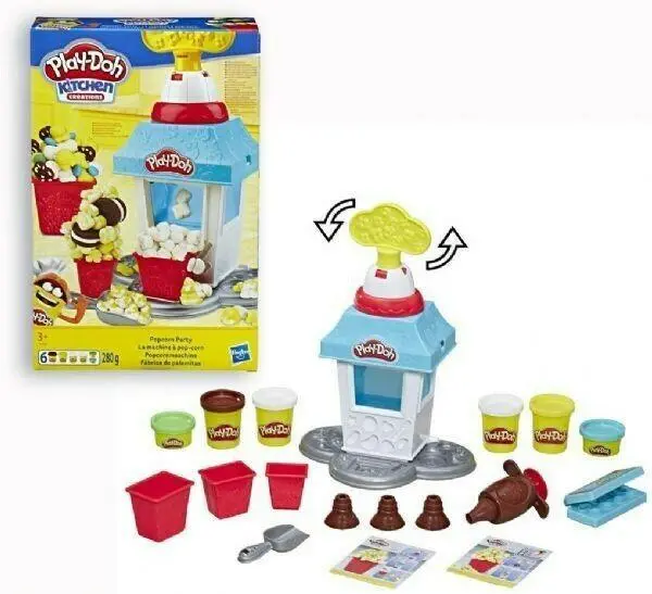 Play-Doh Popcorn Party Playset With Fun Accessories 1