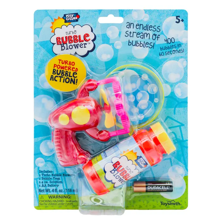 Playground Classics Turbo Bubble Blower – High-Output Bubble Machine 1