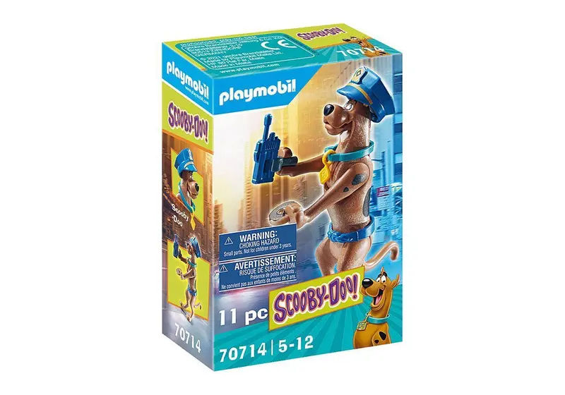 Playmobil Scooby-Doo! Collectible Police Figure – 70714 1