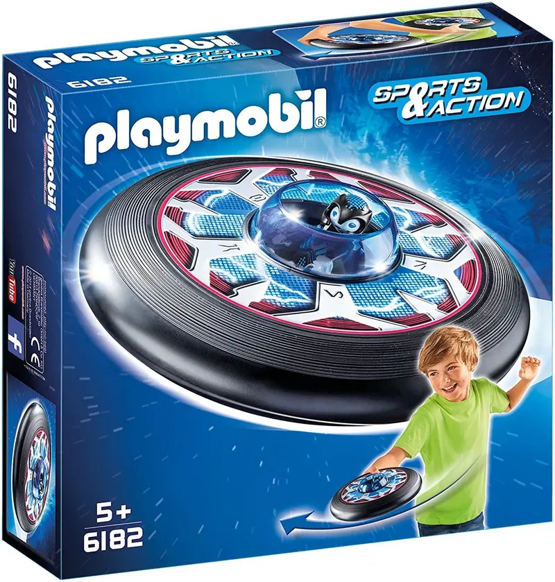 Playmobil Sports & Action Flying Disk Set – 6182 Alien-Themed Outdoor Toy 1