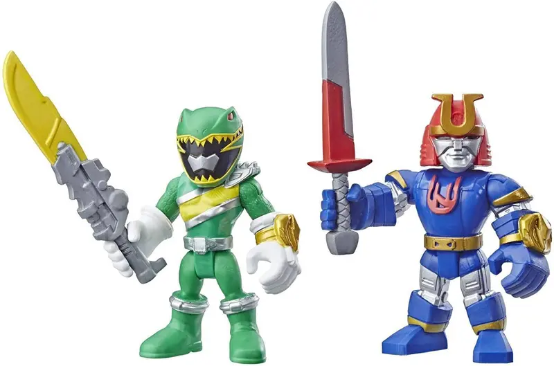 Playskool Heroes Power Rangers 2-Pack: Green Ranger & Ninjor Action Figures 1