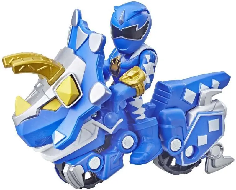 Playskool Heroes Power Rangers Blue Ranger & Raptor Cycle Set (2-Pack) 1