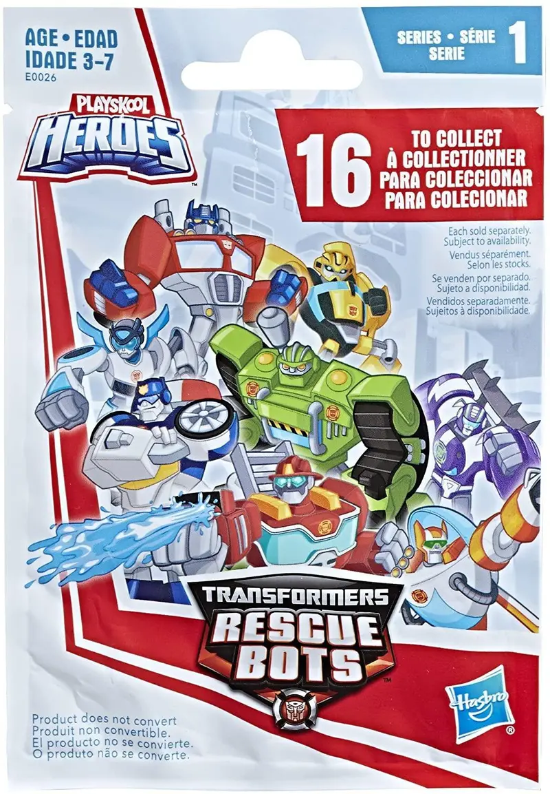 Playskool Heroes Transformers Rescue Bots Figures – Assorted Heroic Robot Toys 1