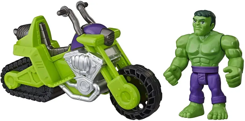 Playskool Marvel Super Hero Adventures Hulk Smash Tank Toy – Interactive Action Vehicle 1