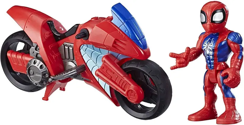 Playskool Marvel Super Hero Adventures Spider-Man Figure – Heroic Playset With Accessories 1