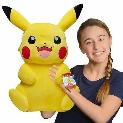 Pokémon Giant Pikachu Plush Toy – 61Cm Tall 1