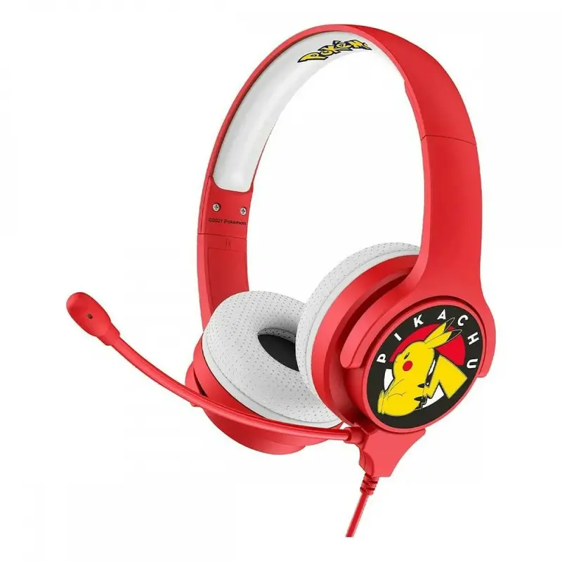 Pokémon Pikachu Interactive Kids Headphones – Red Edition 1