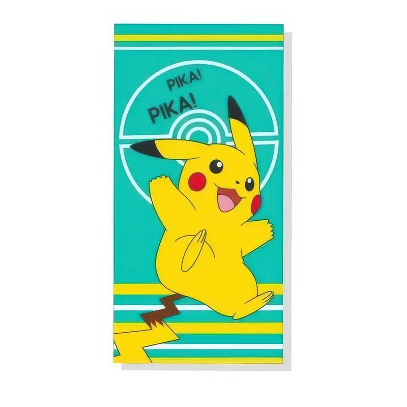 Pokémon-Themed Microfiber Beach Towel – 70X140Cm, Official Licensed Design 1