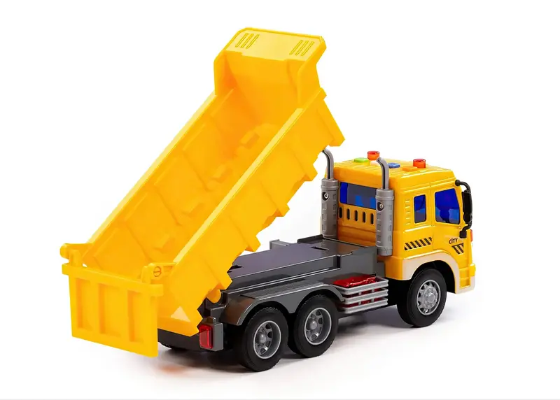 Polesie City Heavy-Duty Friction-Powered Dump Truck 1