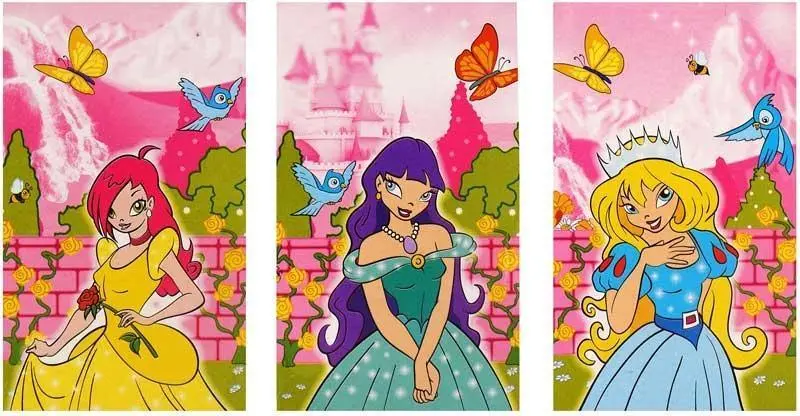 Princess Notebook Set – Colorful Assortment 1