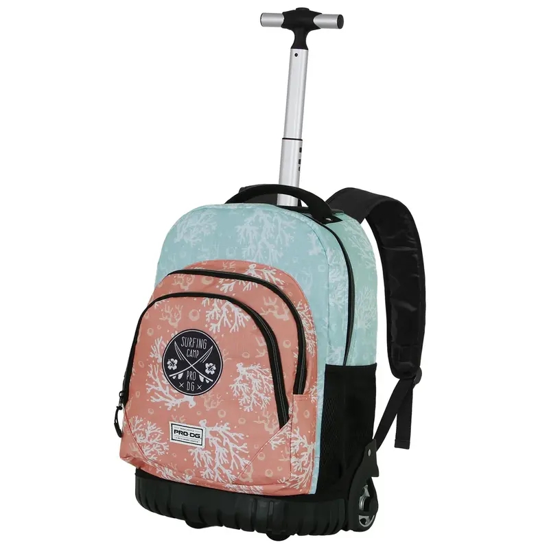 Prodg Blue Surfcamp Fan Gts Trolley Backpack – Adventure-Ready Wheeled Pack 1