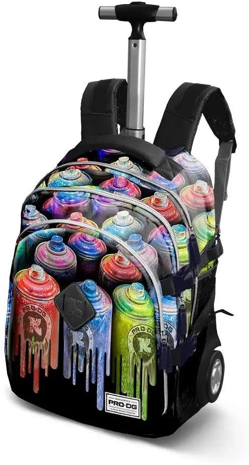 Prodg Colours Wheeled Backpack – 48Cm Vibrant Trolley Design 1