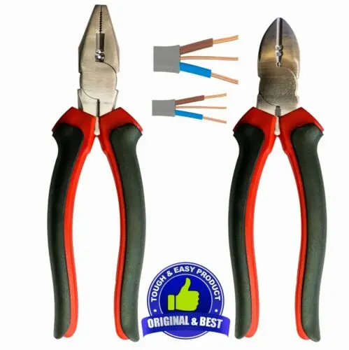 Professional Electrician’S Pliers And Side-Cutting Wire Cutters 1