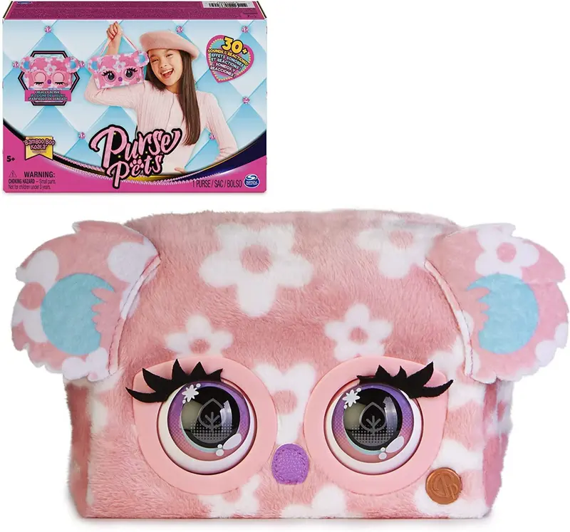 Purse Pets Bamboo Boo Koala – Print Perfect Mini Plush 1