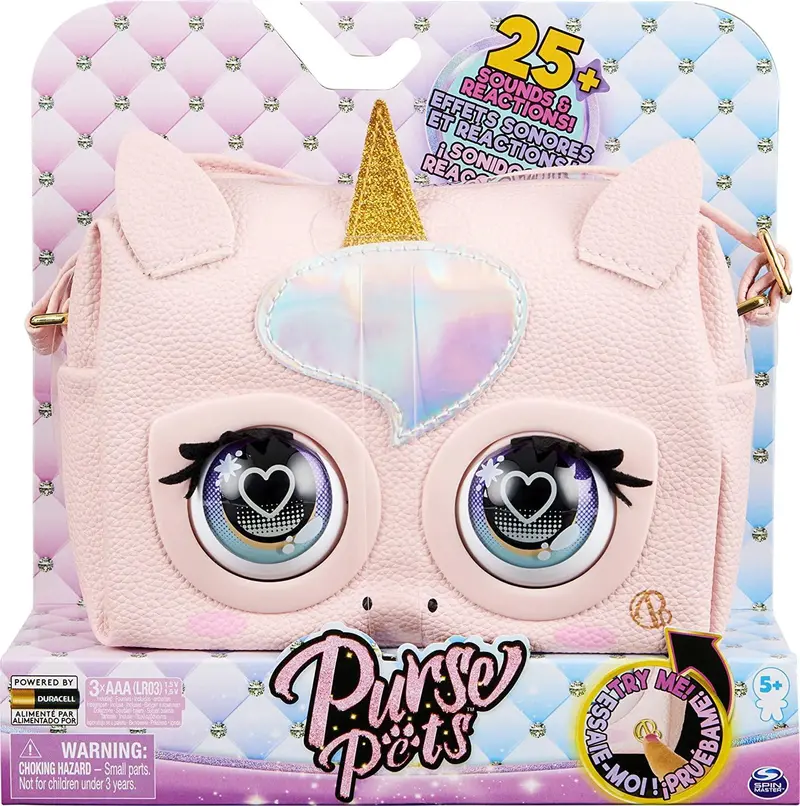 Purse Pets Glamicorn – Sparkling Interactive Unicorn Purse 1
