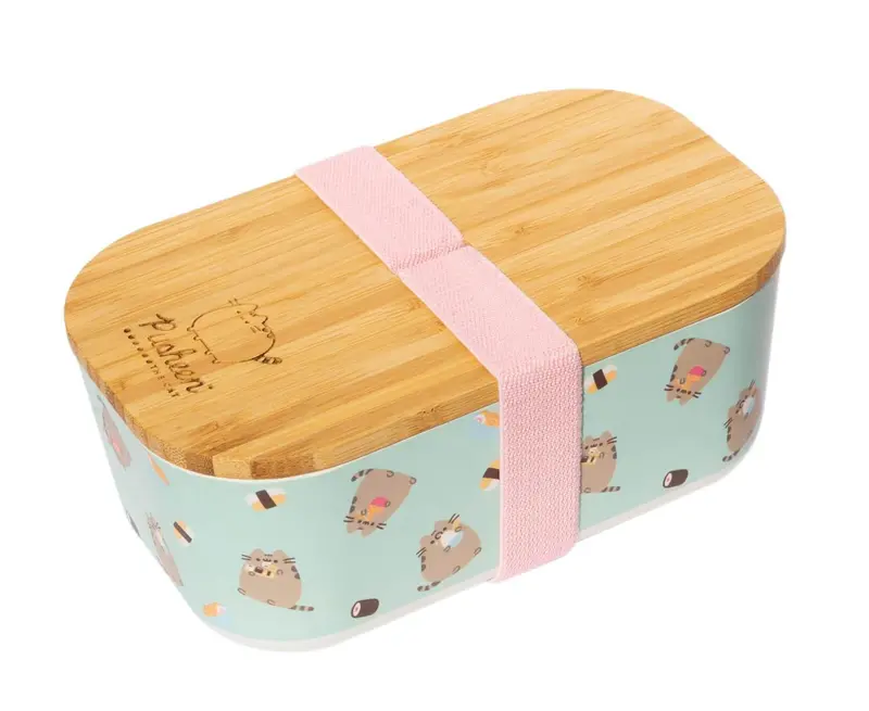 Pusheen Foodie Bamboo Lunch Box 1