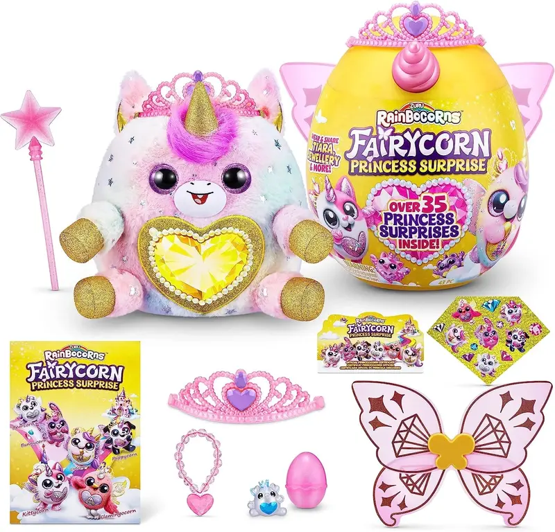 Rainbocorns Fairycorn Princess – 9.5Cm Sparkle Unicorn Surprise By Zuru 1