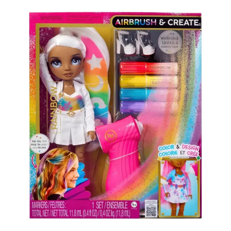 Rainbow High Air Brush & Create Doll Collection – Mixed Styles 1