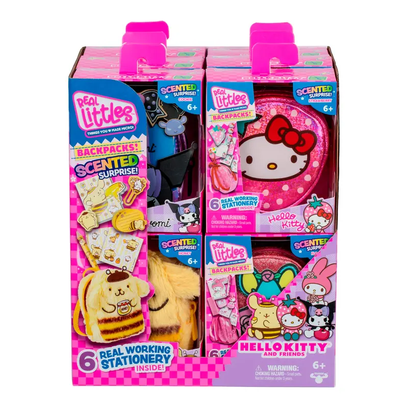 Real Littles Hello Kitty & Friends Themed Backpacks 1