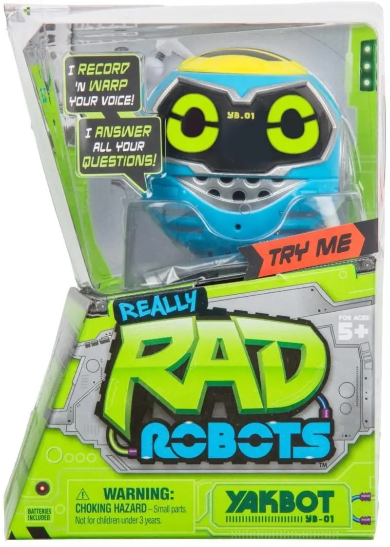 Really R.A.D. Robots Yakbot Yb-01 – Blue Interactive Coding Toy 1