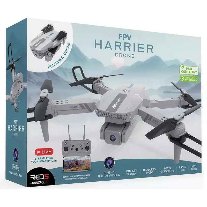 Red5 Harrier Fpv Drone With 720Mp Camera And Real-Time Video Feed 1
