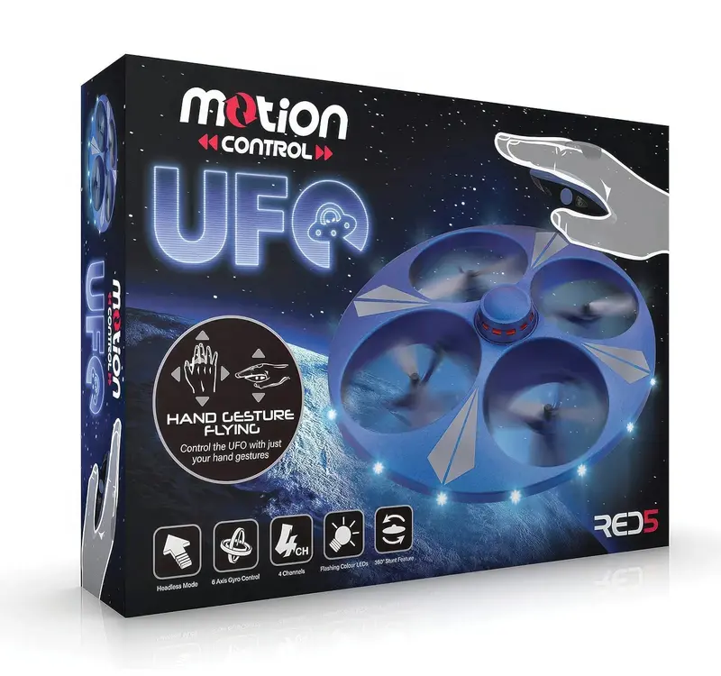 Red5 Motion-Controlled Ufo Quadcopter With Smart Flight Modes 1