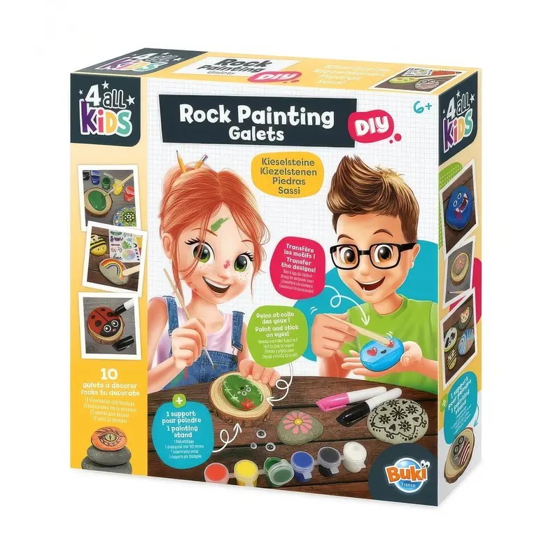 Rock Painting Educational Playset – Creative Art And Science Activity 1