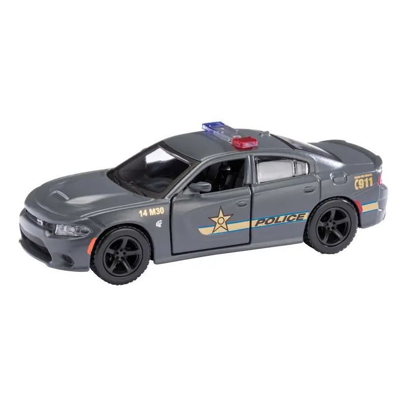 Rollin’ 2018 Dodge Charger Police Car Die-Cast Model 1