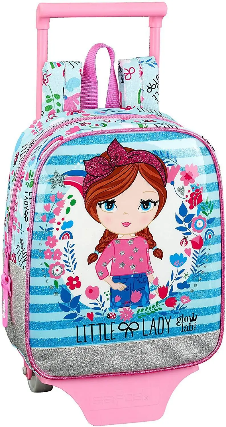 Safta Glowlab Little Lady 2-In-1 Backpack & Cart – Model 538 With Safta 905 Trolley 1