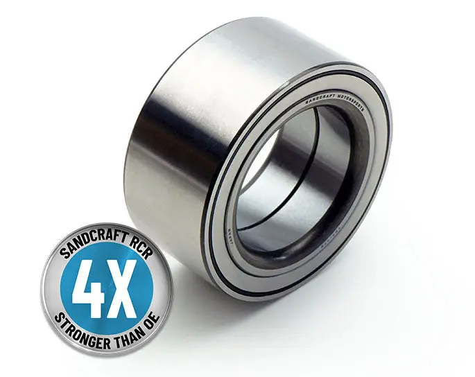Sandcraft Dual Angular Contact Wheel Bearing Set — Fits 2014–2022 Polaris Rzr (4-Pack) 1