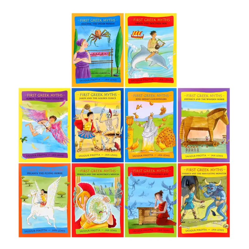 Saviour Pirotta’S First Greek Myths – Fully Illustrated Editions 1