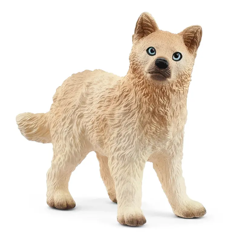Schleich Arctic Wolf Cub Wildlife Model 14881 1