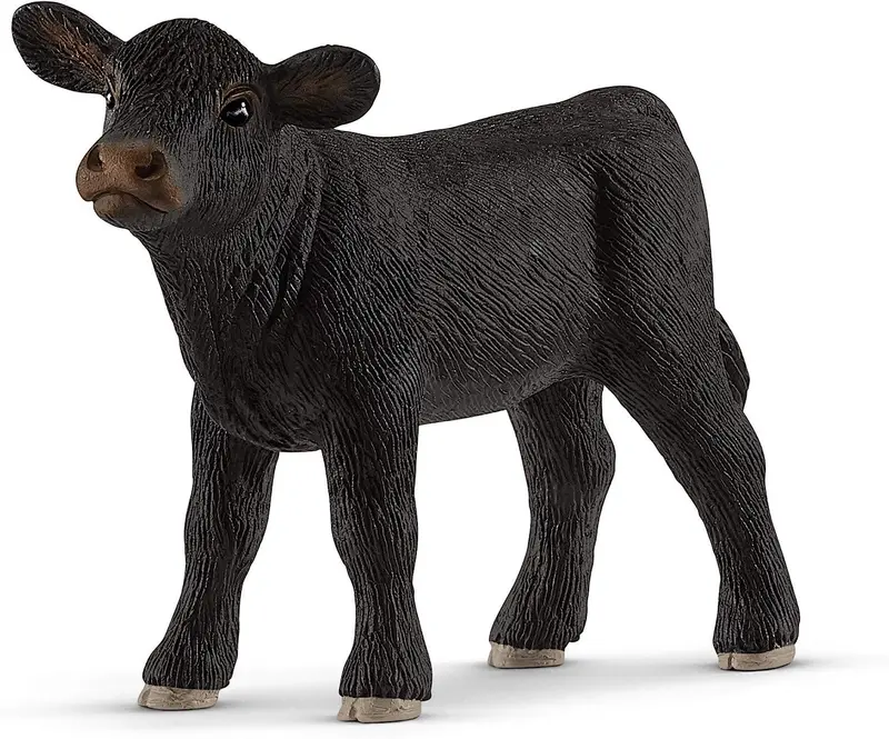 Schleich Black Angus Calf Farm Animal Figure (13880) 1