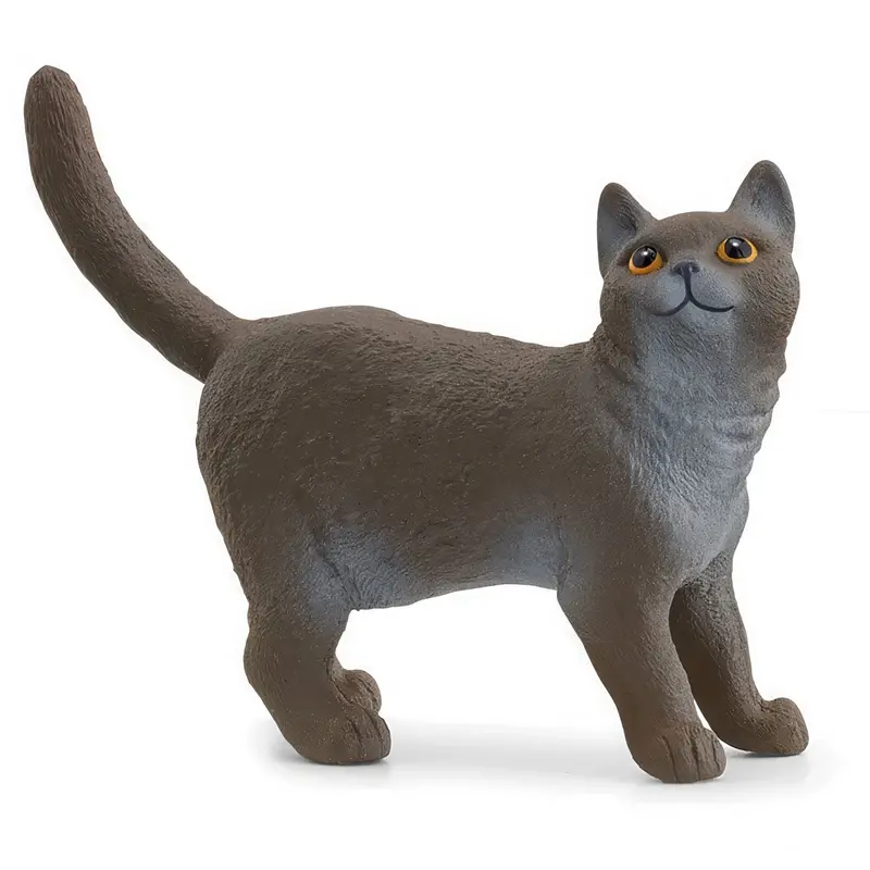 Schleich British Shorthair Cat Figurine 13973 1