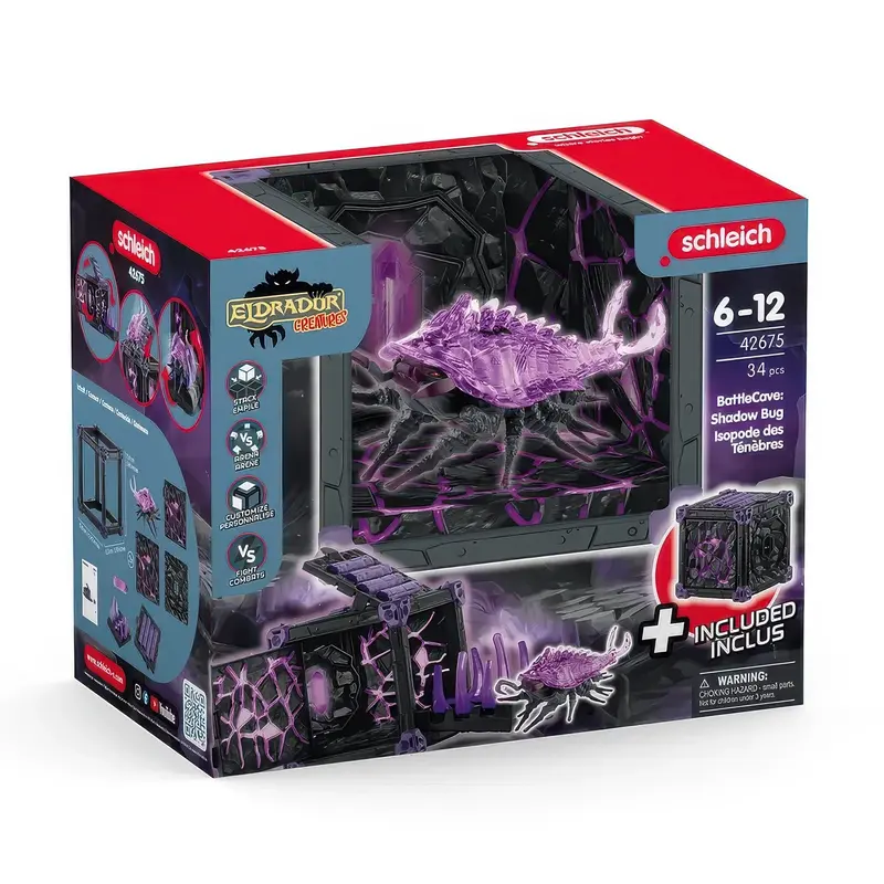 Schleich Eldrador Battlecave Shadow Bug Playset (42675) 1