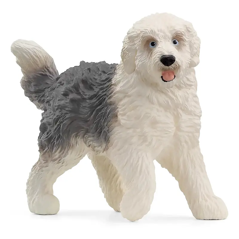 Schleich Old English Sheepdog Toy Figure 13968 1