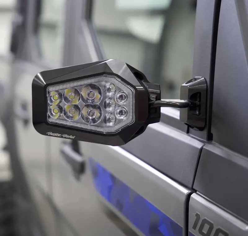 Sector Seven Prizm Led Lighted Mirrors For Polaris Xpedition Northstar 1