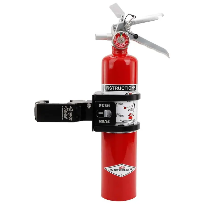 Sector Seven Quick-Release Fire Extinguisher Mount With Hardware 1