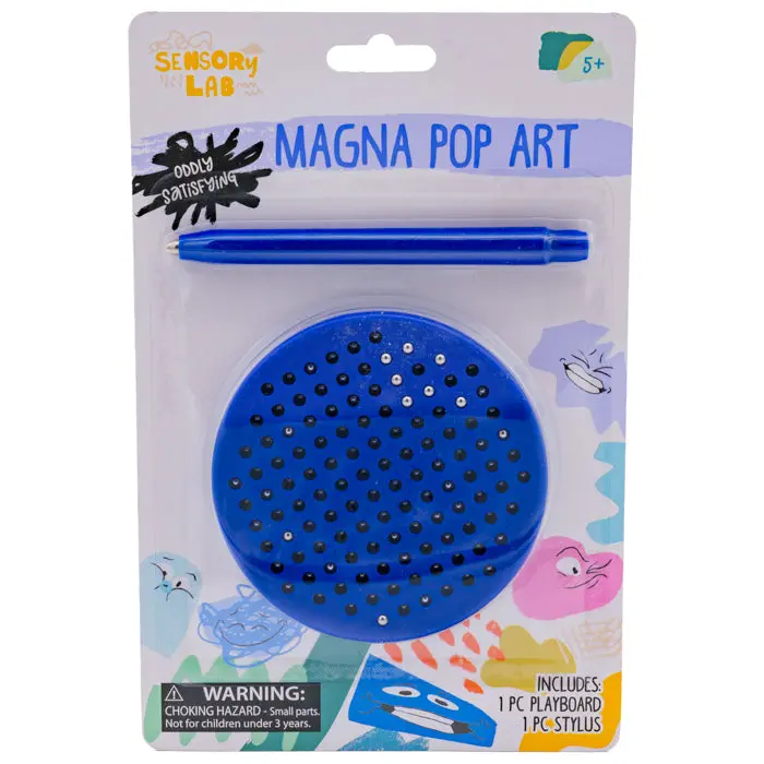 Sensory Lab Magna Pop Art – Magnetic Pop-It Inspired Creative Kit 1