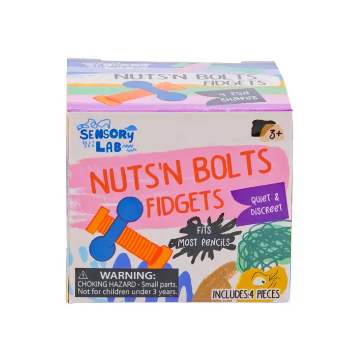 Sensory Lab Nuts 'N Bolts – Interactive Construction Sensory Set 1