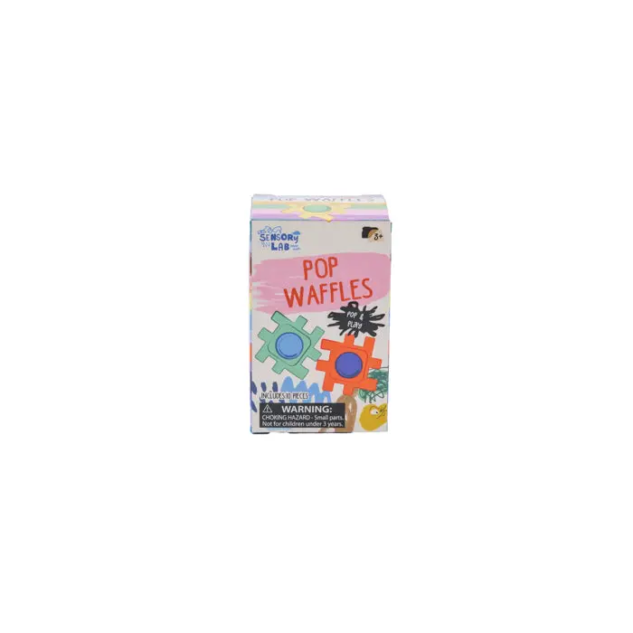 Sensory Lab Pop Waffles – Textured Auditory Fidget Toy 1
