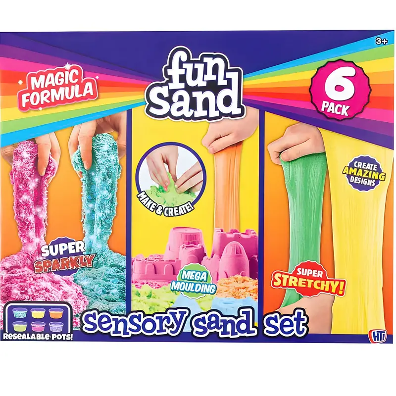 Sensory Sand Discovery Kit With Tools 1